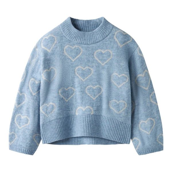 Hovedbilde Name It - Genser  Oversize Leify Dusty Blue