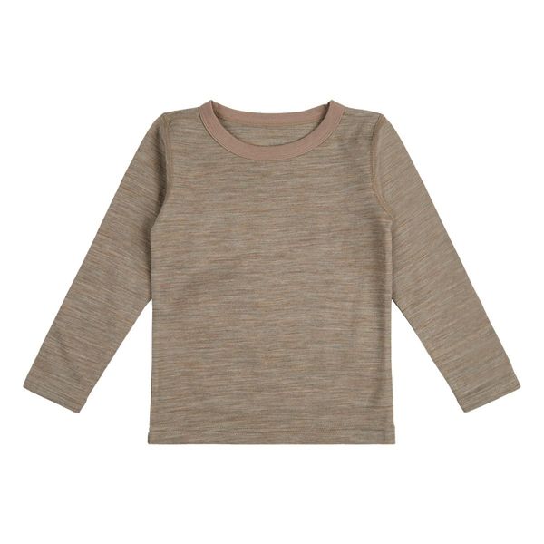 Hovedbilde Hust and Claire - Trøye i Ull Awo Solid Beaver