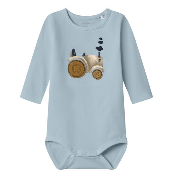 Hovedbilde Name It - Body Life Tractor Dusty Blue
