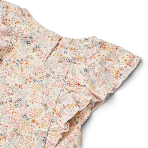 Bilde av Wheat - Kjole Baby Ruffle Shirley Bright Flowers