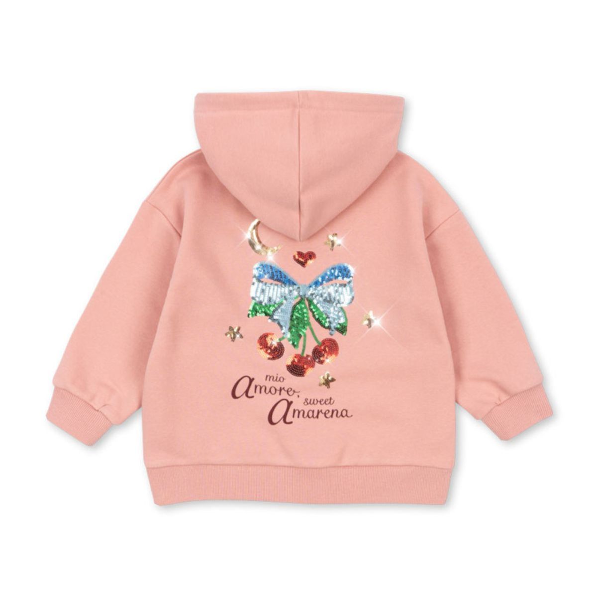 Konges Sløjd - Hettegenser Zip Lou Mellow Rose