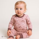 Hovedbilde Joha - Body Ull og Bambus Gås Rosa