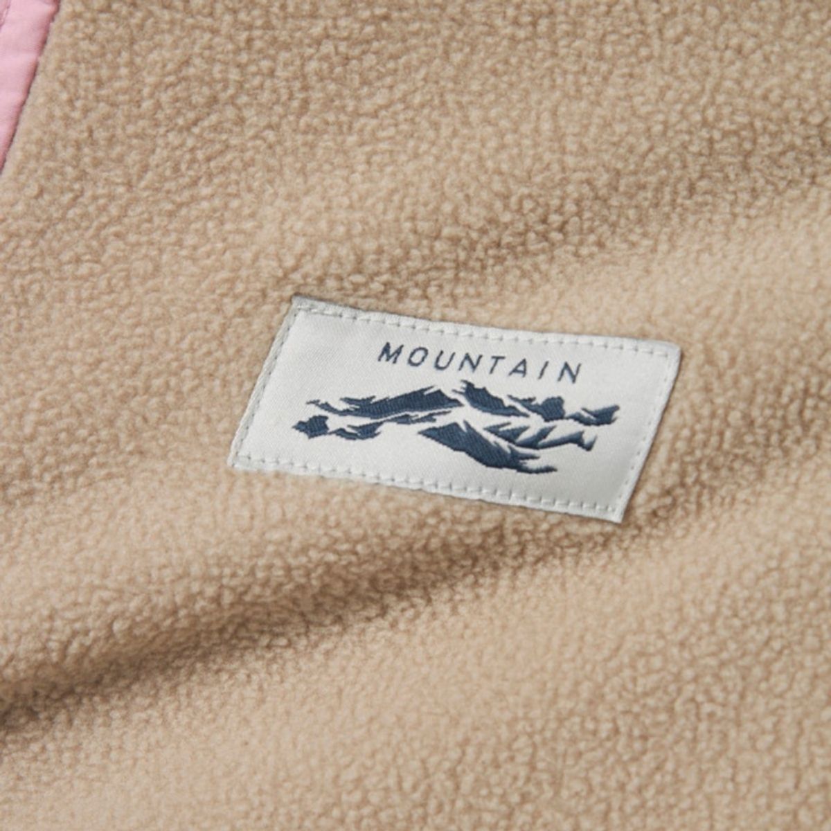 Name It - Fleecejakke Meeko Popover Pure Cashmere/ Cameo Pink