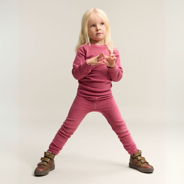 Hovedbilde Gullkorn - Jona Fleece-sett Varm Rosa
