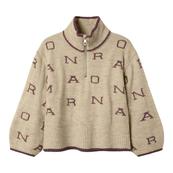 Hovedbilde Name It - Genser Halfzip Oversize Neifya Peyote