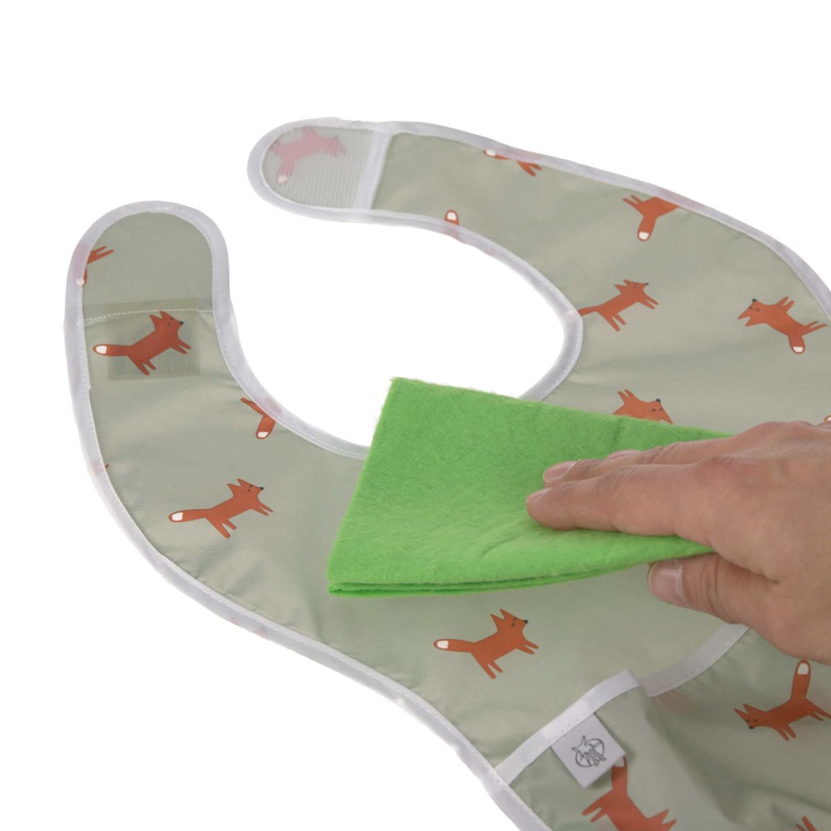 Lässig - 2 Pk Smekke med oppsamler Little Forest Fox