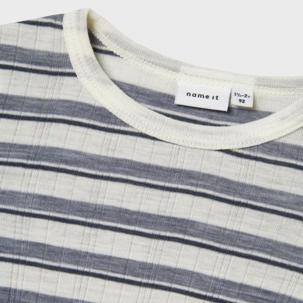 Hovedbilde Name It - Body Ull Wang Stripe Folkstone Gray/ ...