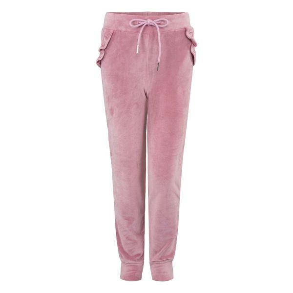 Hovedbilde Vilje & Ve - Bukse Velour Ines Blush Rose