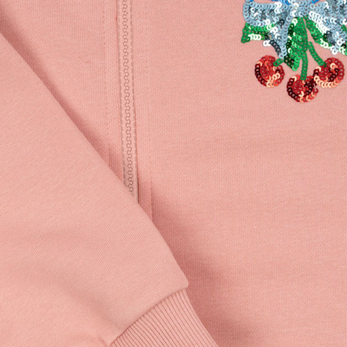 Konges Sløjd - Hettegenser Zip Lou Mellow Rose