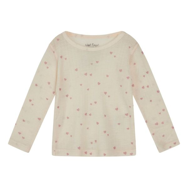 Hovedbilde Hust and Claire - Trøye Ull og Lyocell Acel Ecru