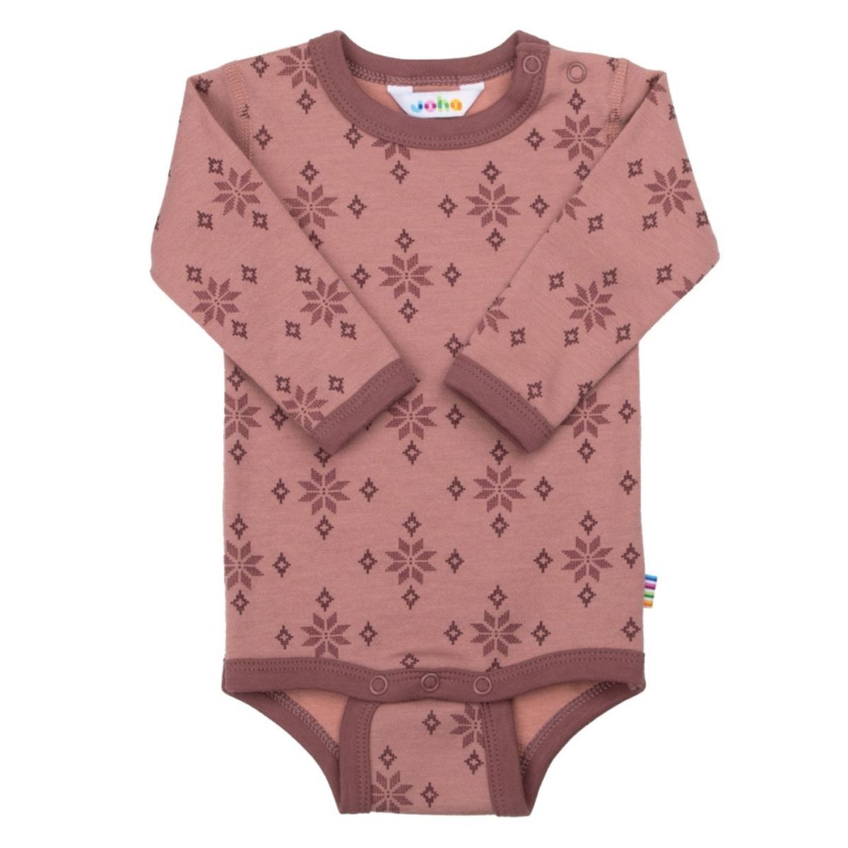 Joha - Body Ull og Bomull Snowflake Rose