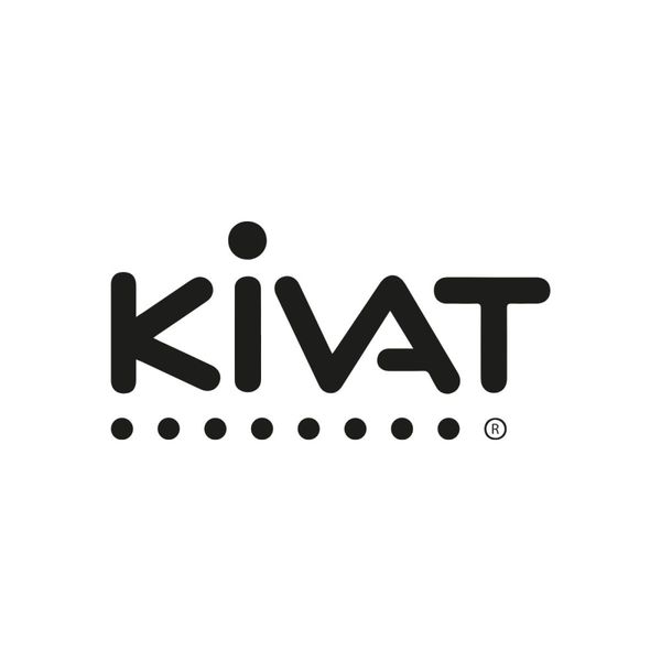 Bilde av Kivat - Lue Bomull Logo Striper Hvit/ Lys gul/ ...