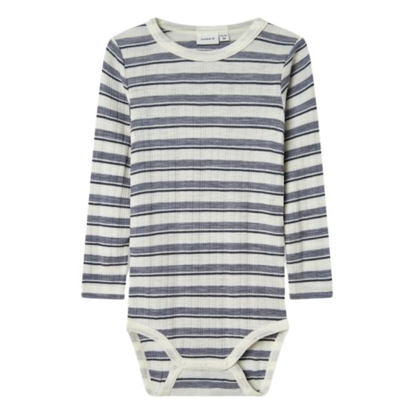 Hovedbilde Name It - Body Ull Wang Stripe Folkstone Gray/ ...