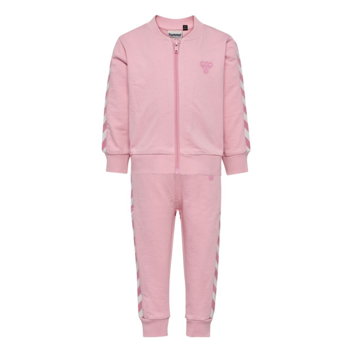 Hummel - Joggesett 2-delt Mini Reg Chevron Set Pink Nectar