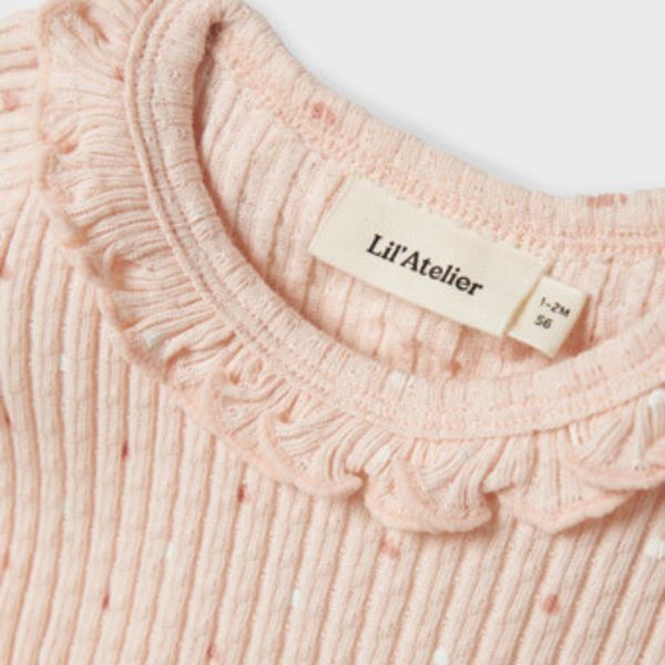 Bilde av Lil'Atelier - Body Kortermet Hulla Peach Blush