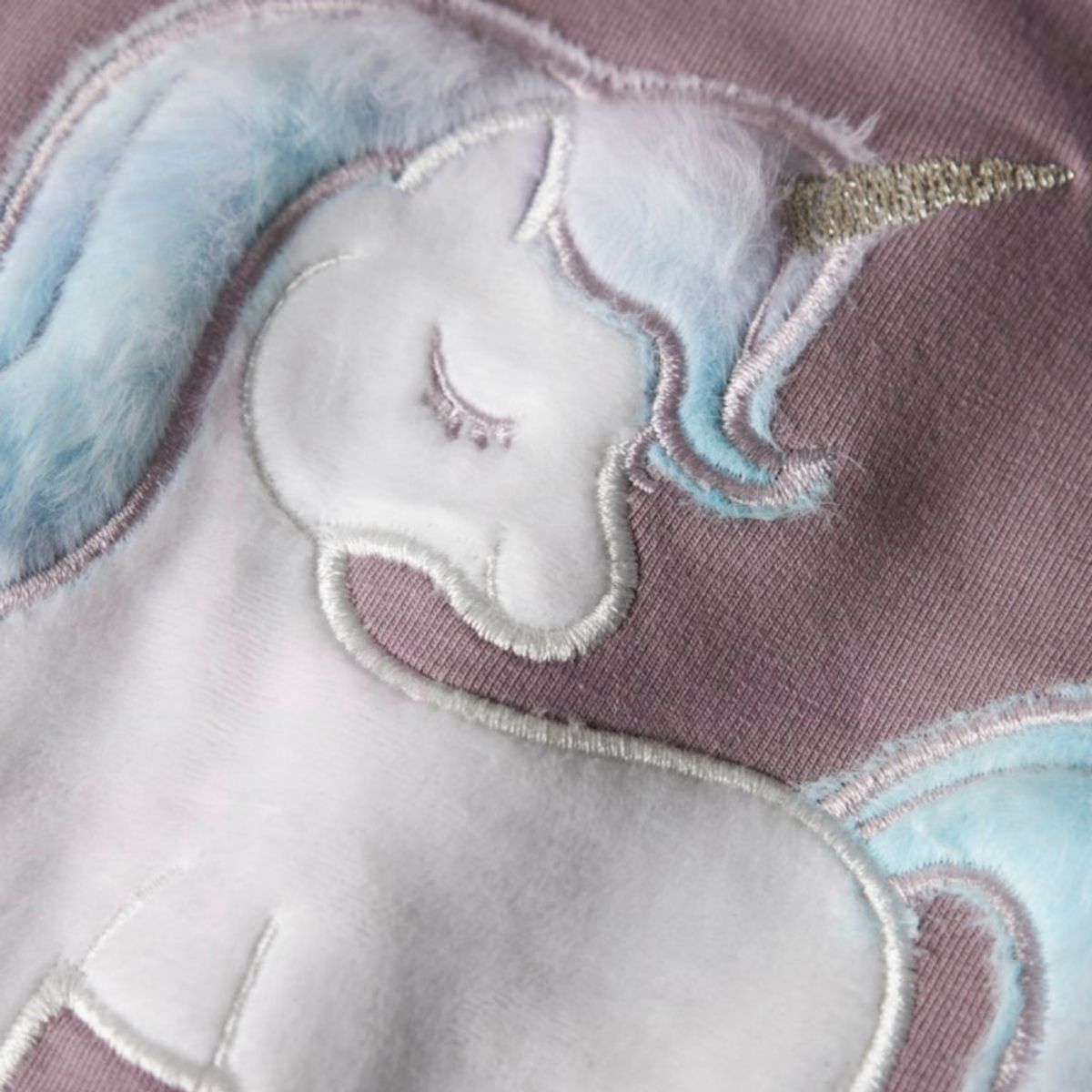 Name It - Genser Sweat Kisa Unicorn Elderberry