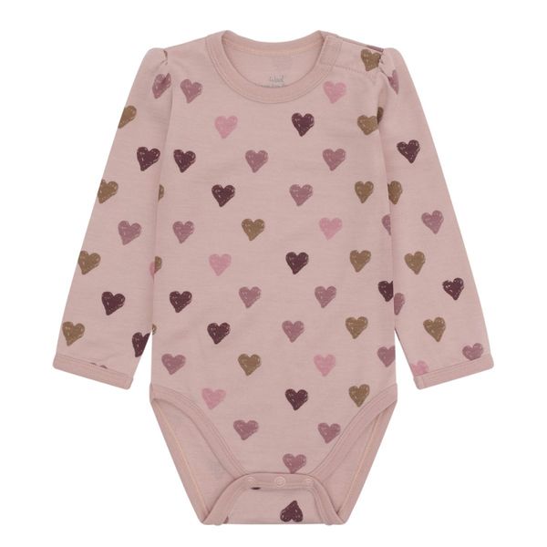 Hovedbilde Hust And Claire - Body Ull/ Bambus Baloo Hearts ...