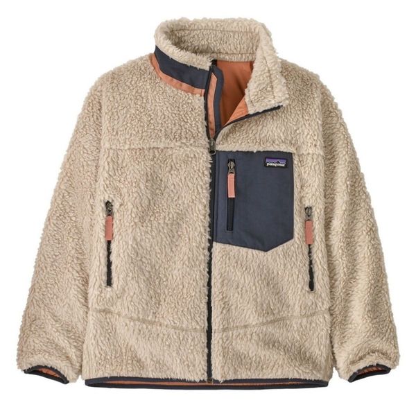 Bilde av Patagonia - Kids Retro-X Fleece Jacket Natural ...