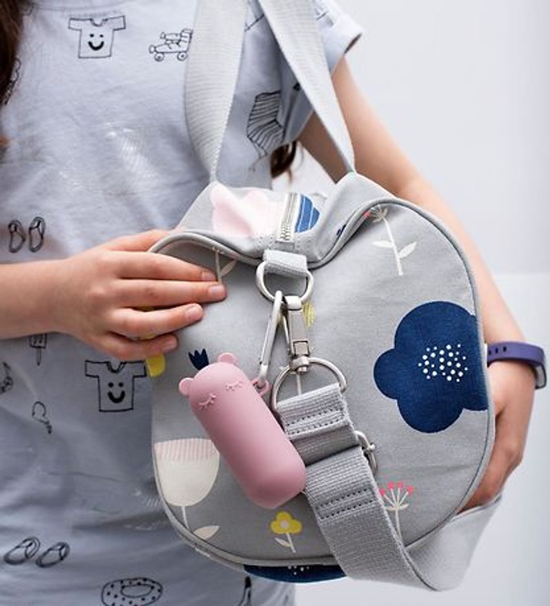 We Might Be Tiny Sugerør i silikon i reise etui Gul Guttelus no