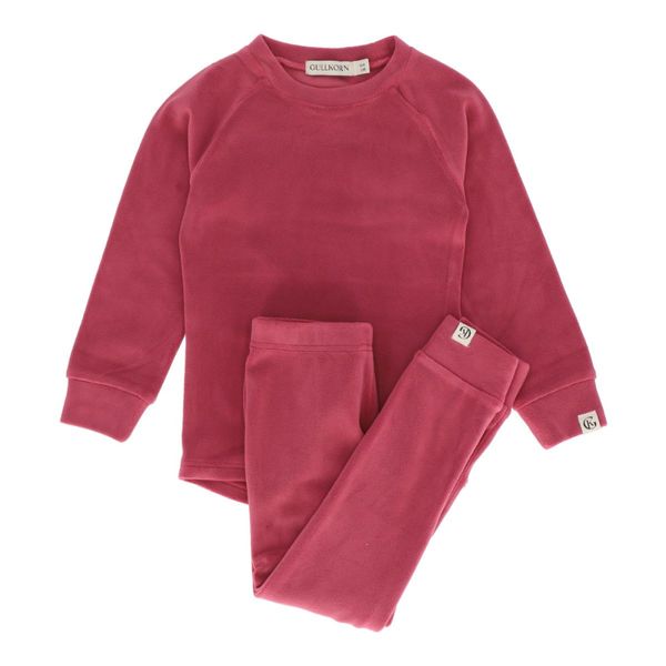 Hovedbilde Gullkorn - Jona Fleece-sett Varm Rosa