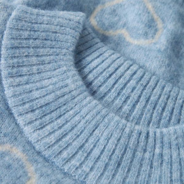 Hovedbilde Name It - Genser  Oversize Leify Dusty Blue