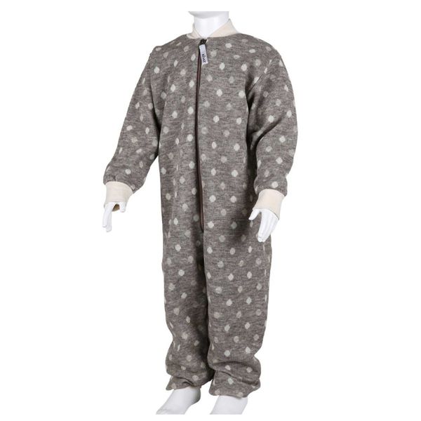 Hovedbilde Kivat - Ulldress Prikker Beige Melange