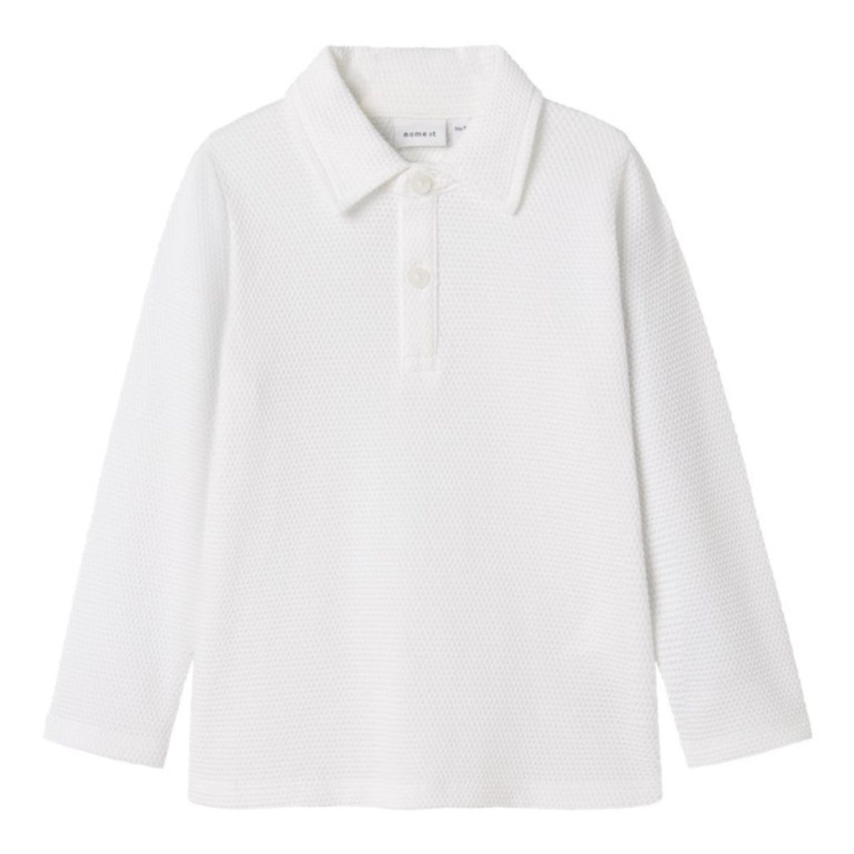 Name It - Genser Roter Polo Bright White
